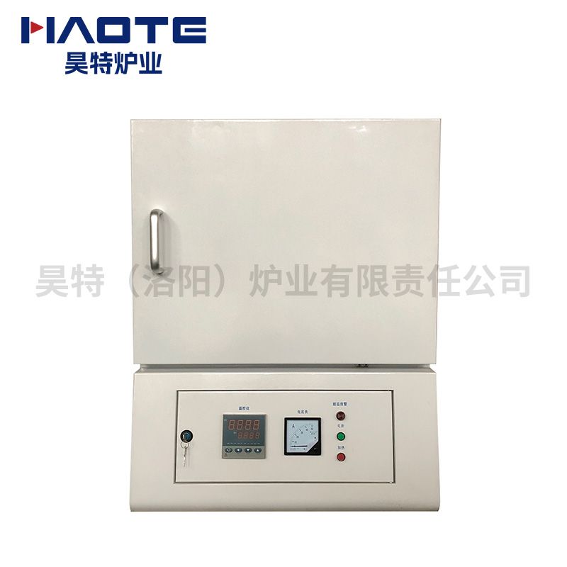 300X200X150馬弗（fú）爐1200℃純白大葉門（mén）含電源線