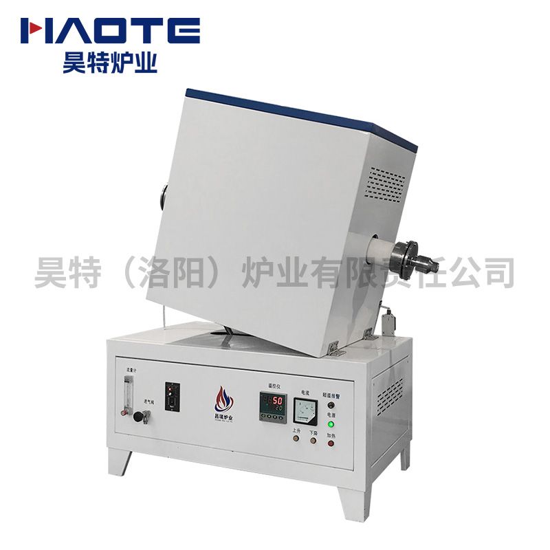 1600℃管徑（jìng）90加熱區300回（huí）轉管式爐
