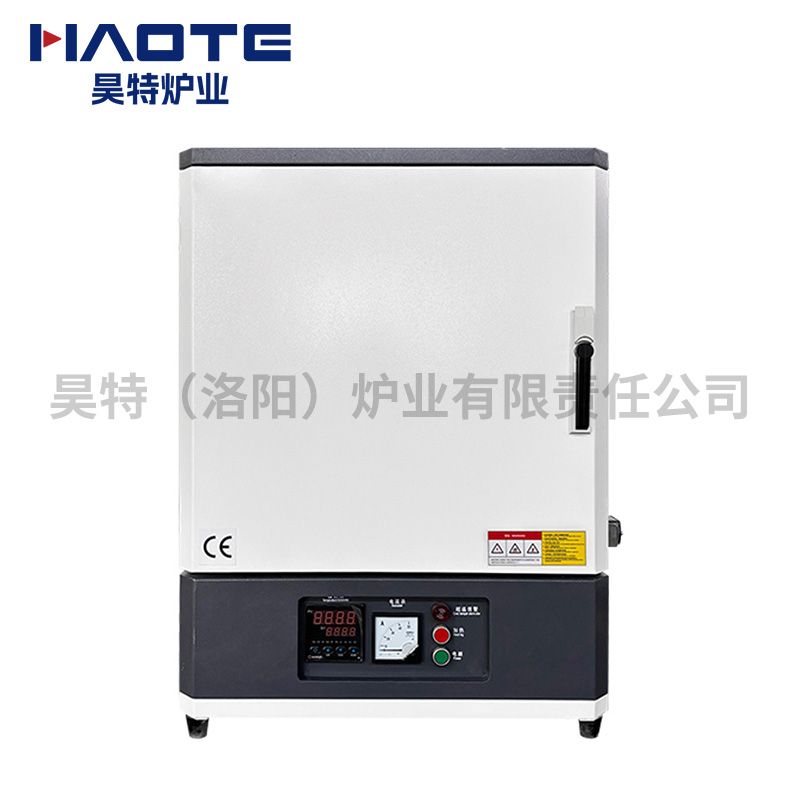 山東聊城馬弗爐300X250X250含煙（yān）囪1200℃電阻絲加熱
