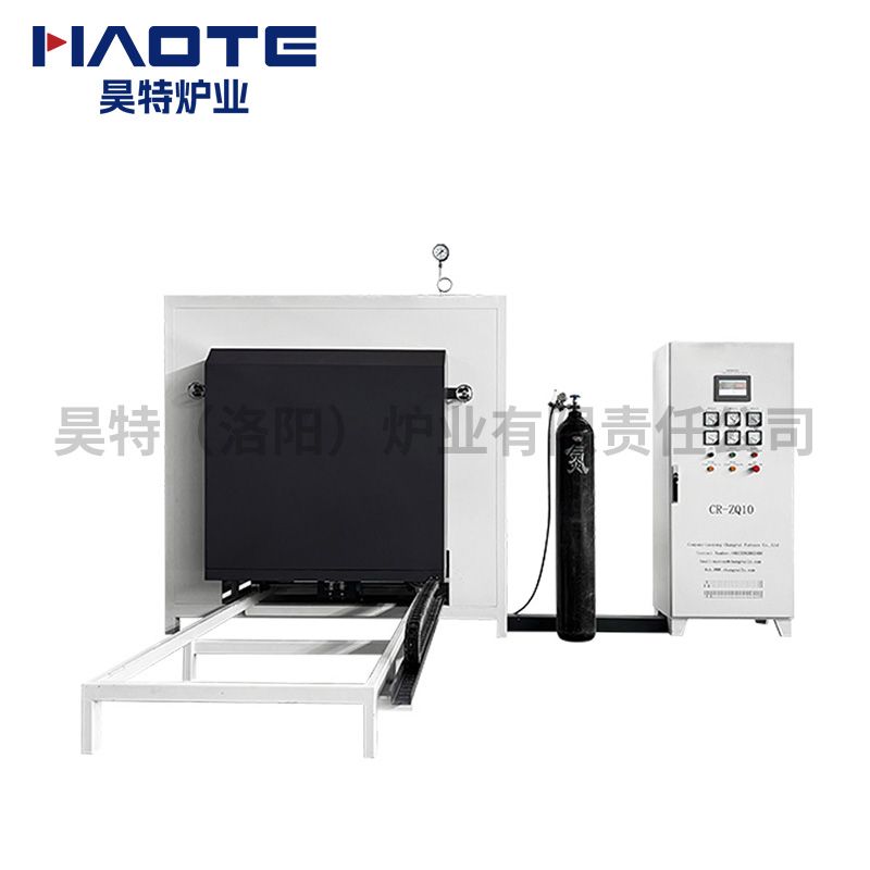 韓國台車爐1200X800X800電阻絲加熱1200℃模塊爐（lú）