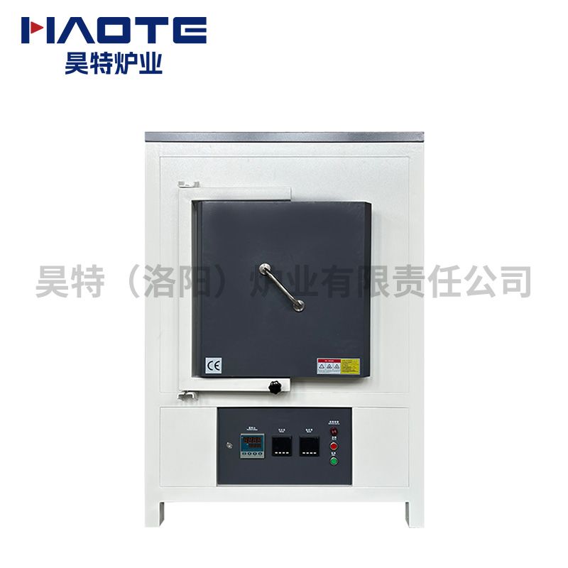 箱式爐1800℃尺寸500X400X400爐（lú）膛剛玉磚新顏色灰白